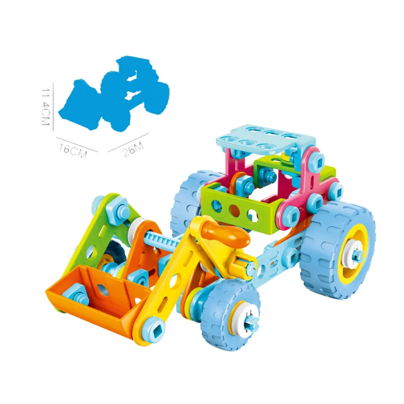 Конструктор Build&Play 6 в 1 Техніка 118 ел. (J-7760)