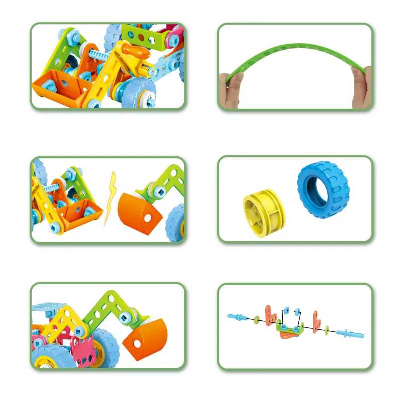 Конструктор Build&Play 6 в 1 Техніка 118 ел. (J-7760)