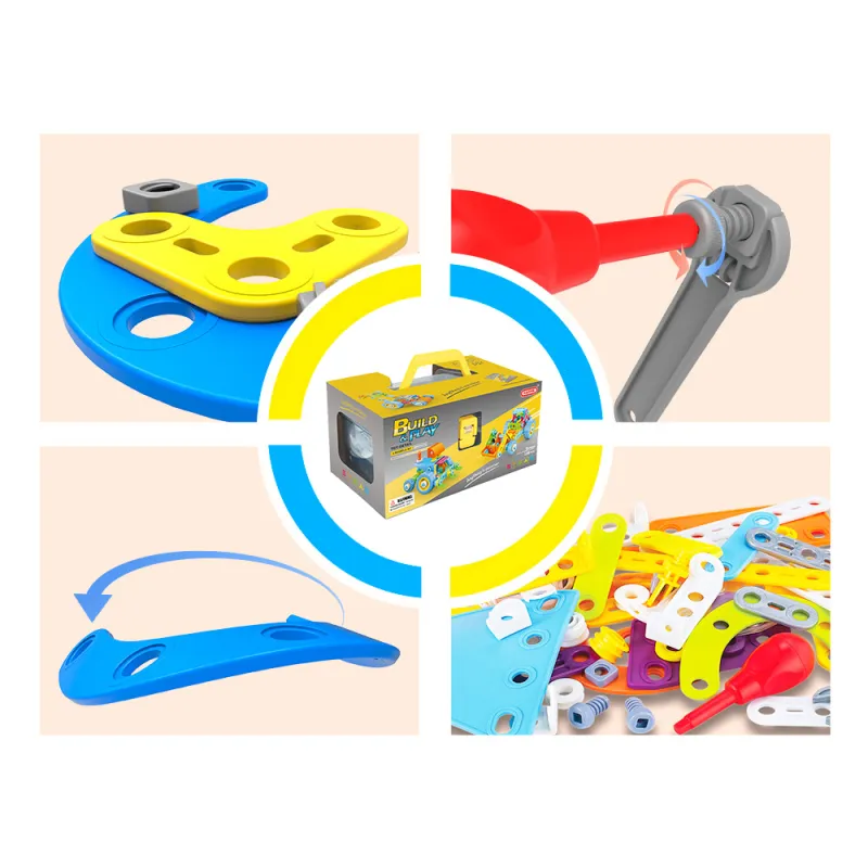 Конструктор Build&Play 6 в 1 Техніка 118 ел. (J-7760)