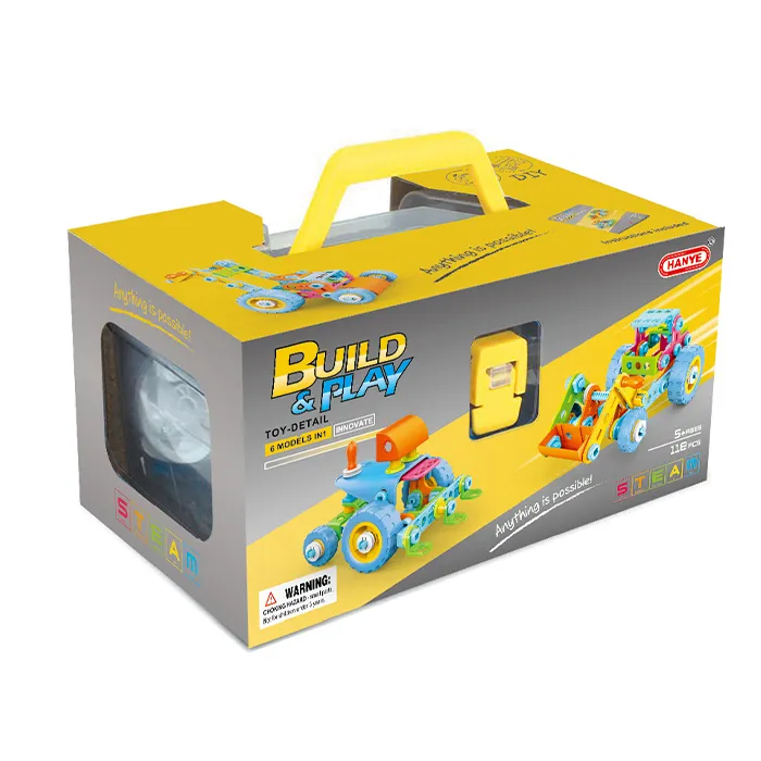 Конструктор Build&Play 6 в 1 Техніка 118 ел. (J-7760)