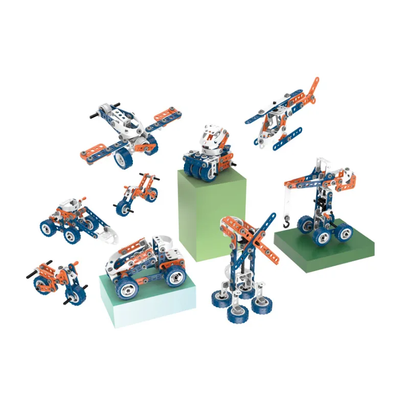 Конструктор Build&Play 12 в 1 Техніка 152 ел. (J-7758)