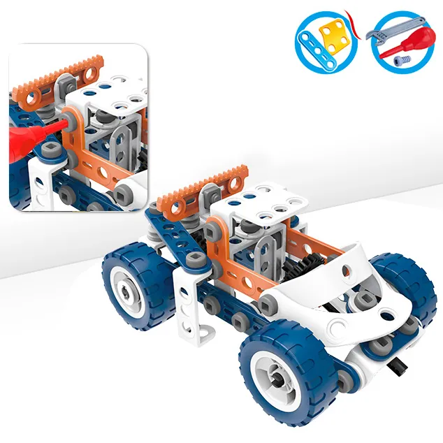 Конструктор Build&Play 12 в 1 Техніка 152 ел. (J-7758)