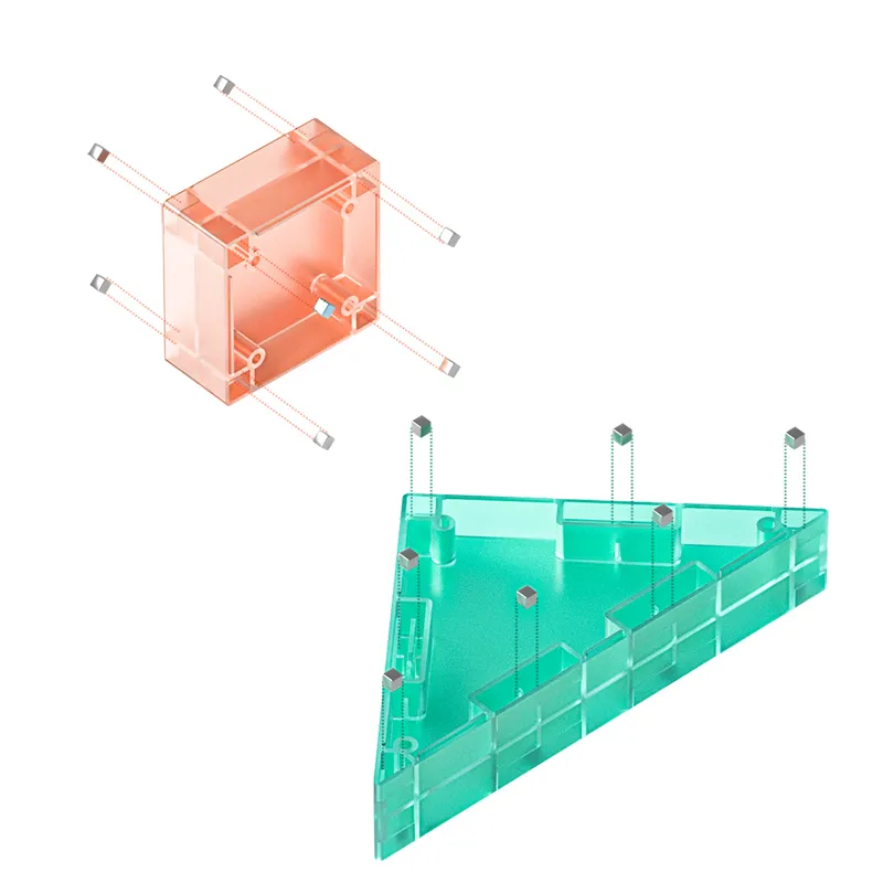 Магнітна головоломка Танграм 3D QiYi Deluxe