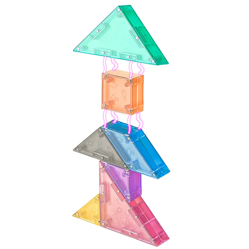 Магнітна головоломка Танграм 3D QiYi Deluxe