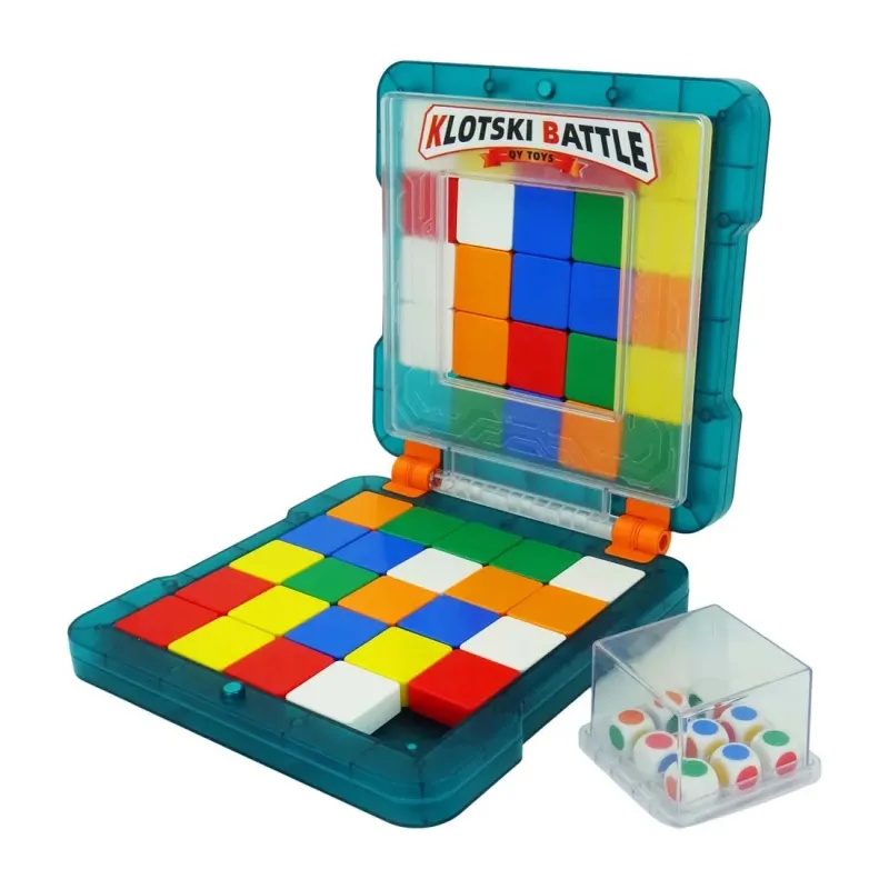 Настільна гра Дуель у п'ятнашки QIYI Klotski Battle (Rubik's Race)