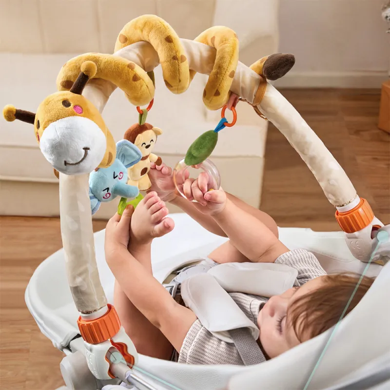 Дуга на коляску, ліжечко з іграшками Tumama Жираф