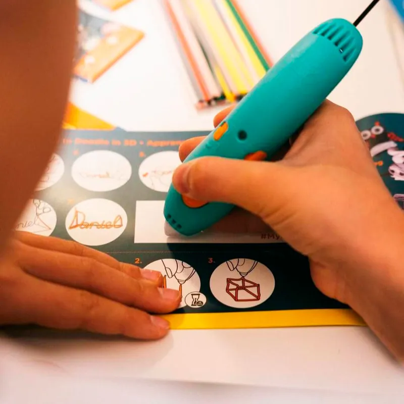 Набір стрижнів для 3D-ручки 3Doodler Start - Мікс (75 шт: червоний, білий, синій)