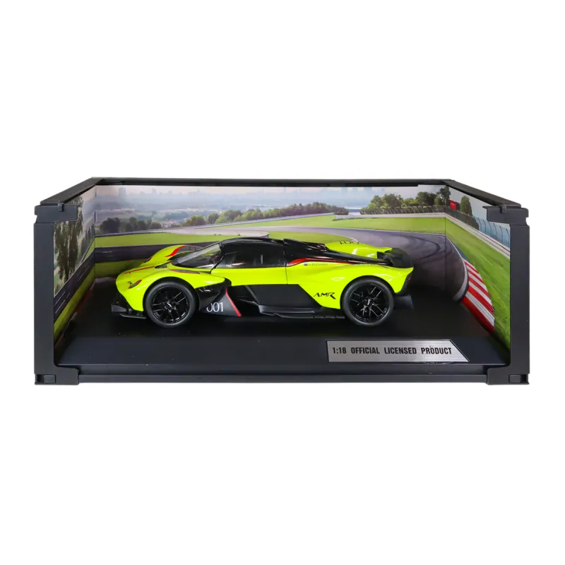 Автомодель - Aston Martin Valkyrie (жовтий, 1:18)