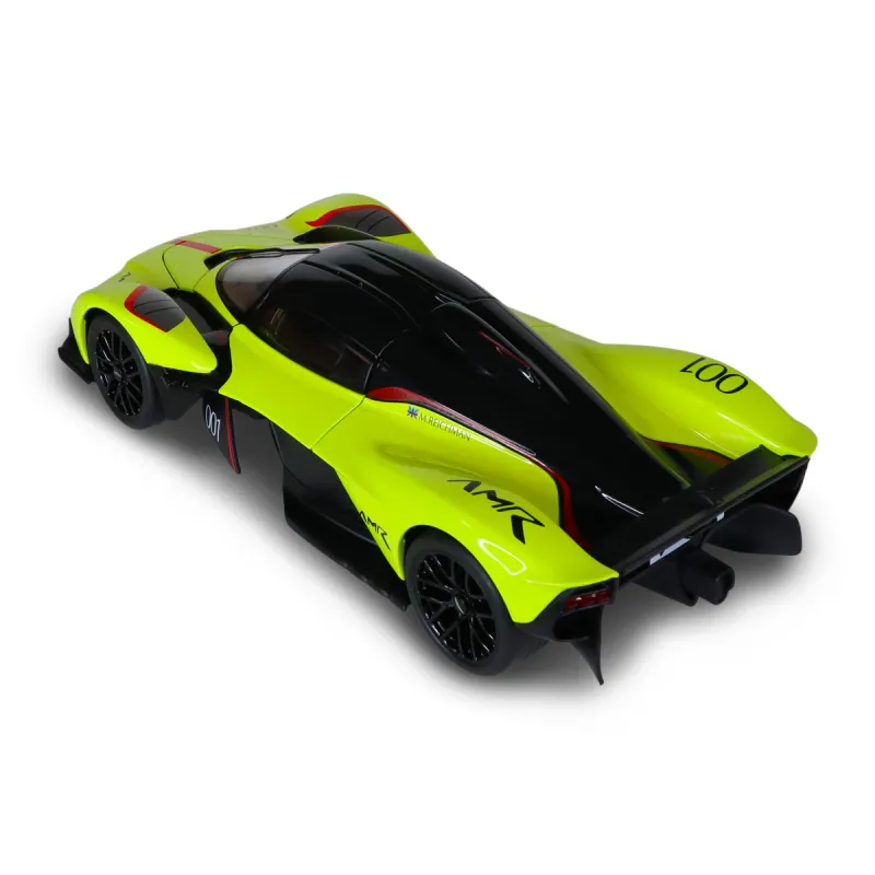 Автомодель - Aston Martin Valkyrie (жовтий, 1:18)