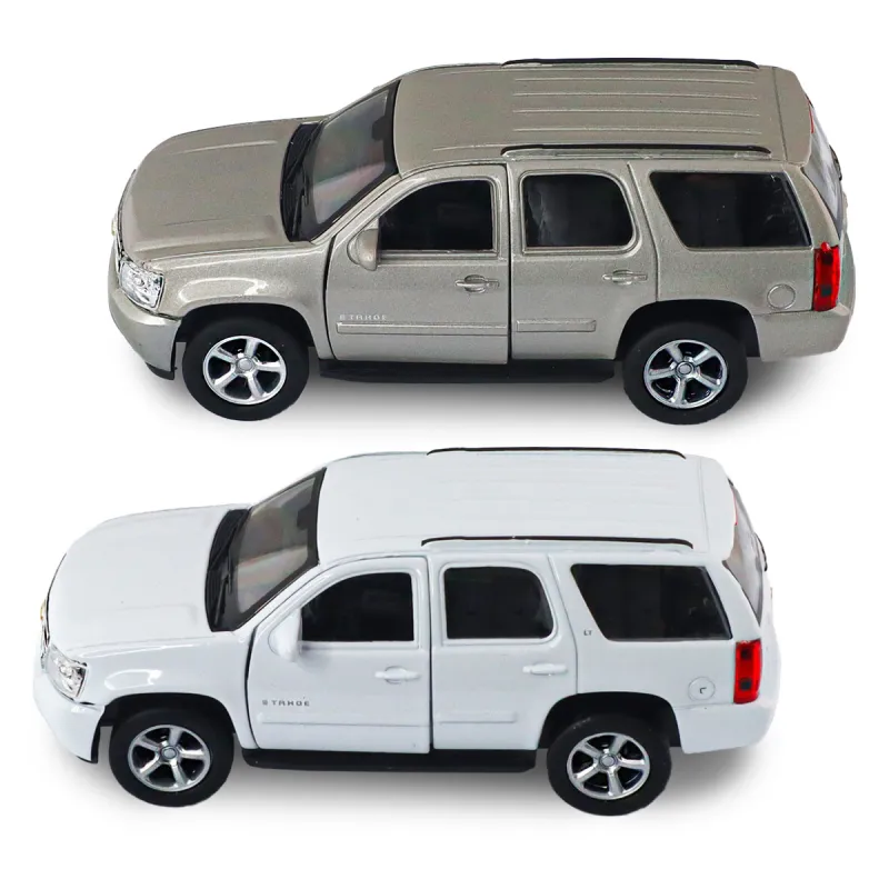 Автомодель - Chevrolet Tahoe 2008 (білий, сірий)