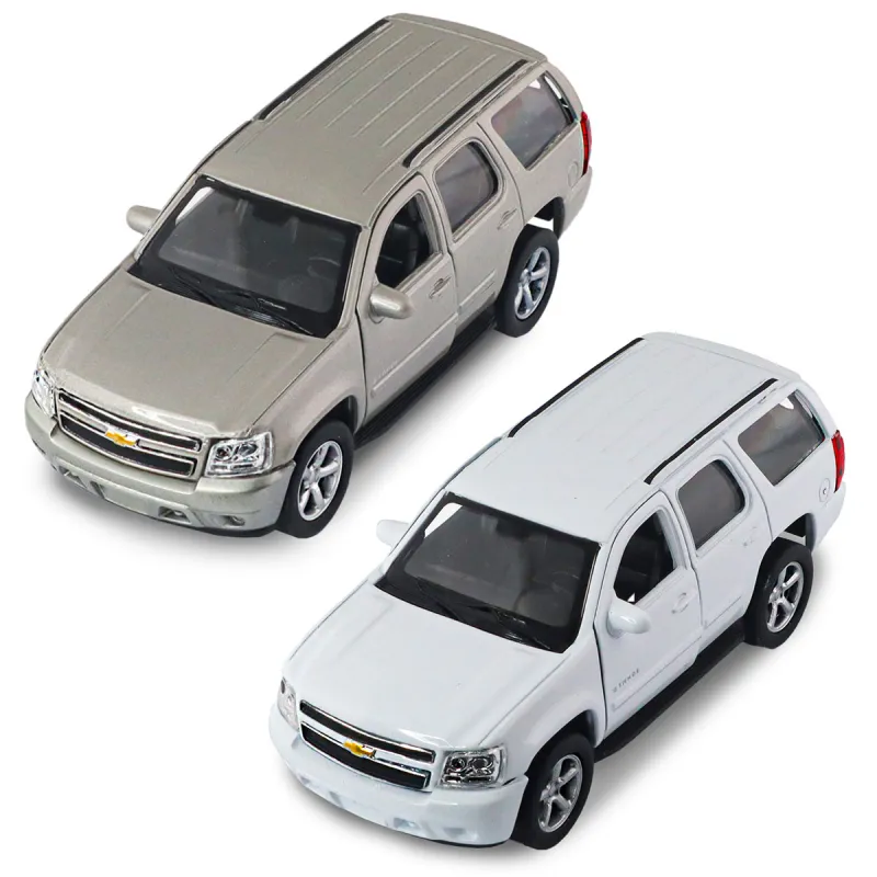 Автомодель - Chevrolet Tahoe 2008 (білий, сірий)