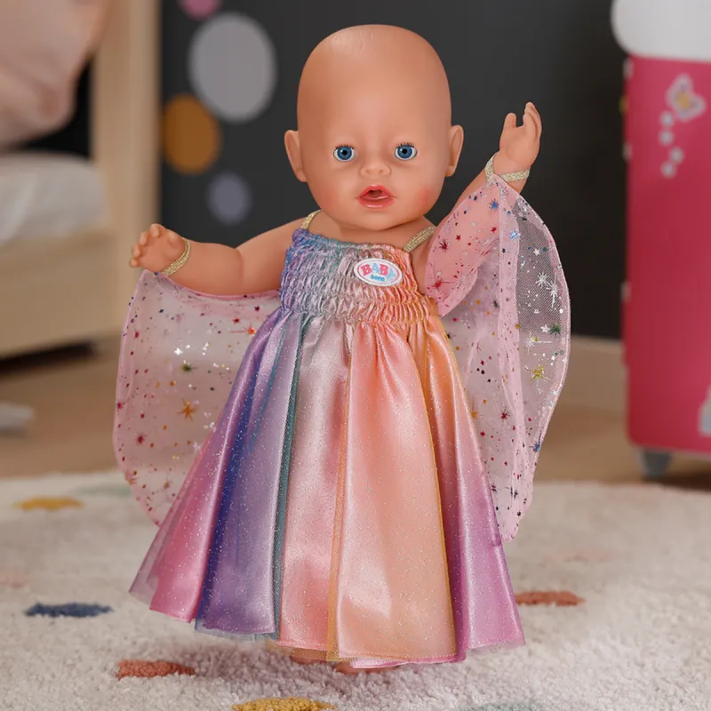 Одяг для ляльки Baby Born - Сукня Веселка