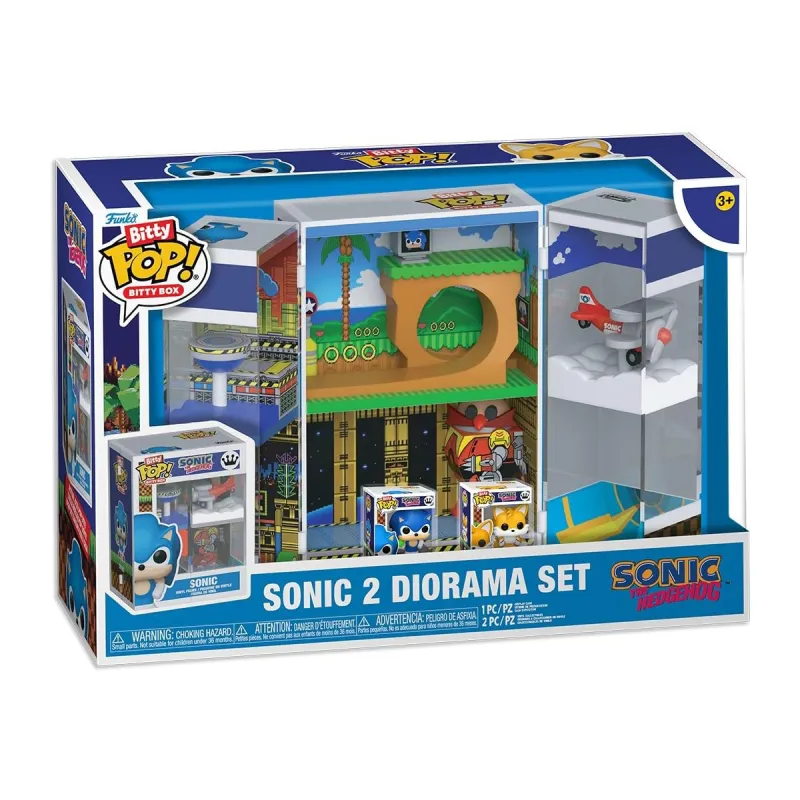 Ігровий набір Bitty POP! Boxes серії Сонік - Їжак Сонік