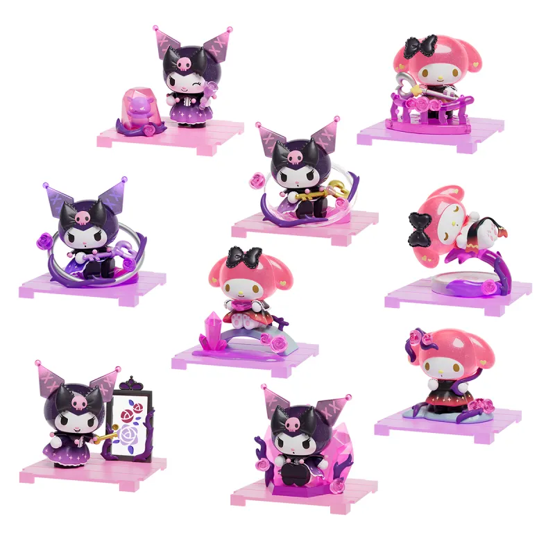 Фігурка-сюрприз Pop Top Kuromi & My Melody – Квіткова таємниця
