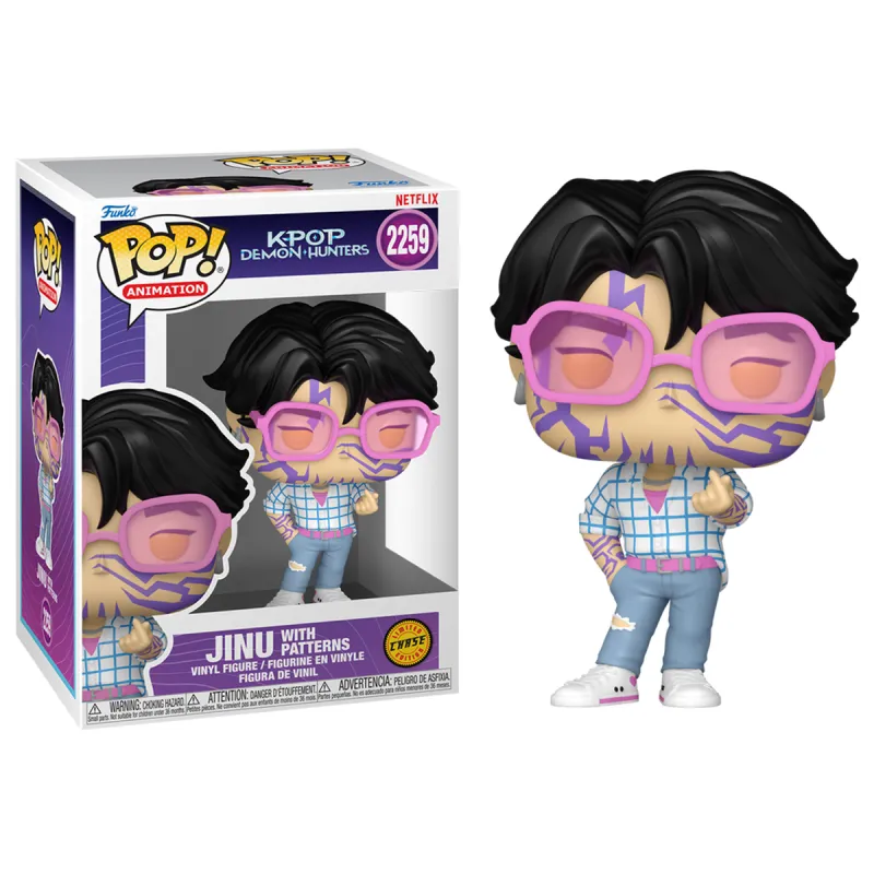 Ігрова фігурка Funko POP серії Кейпоп-мисливиці на демонів - Джіну (W/CH)