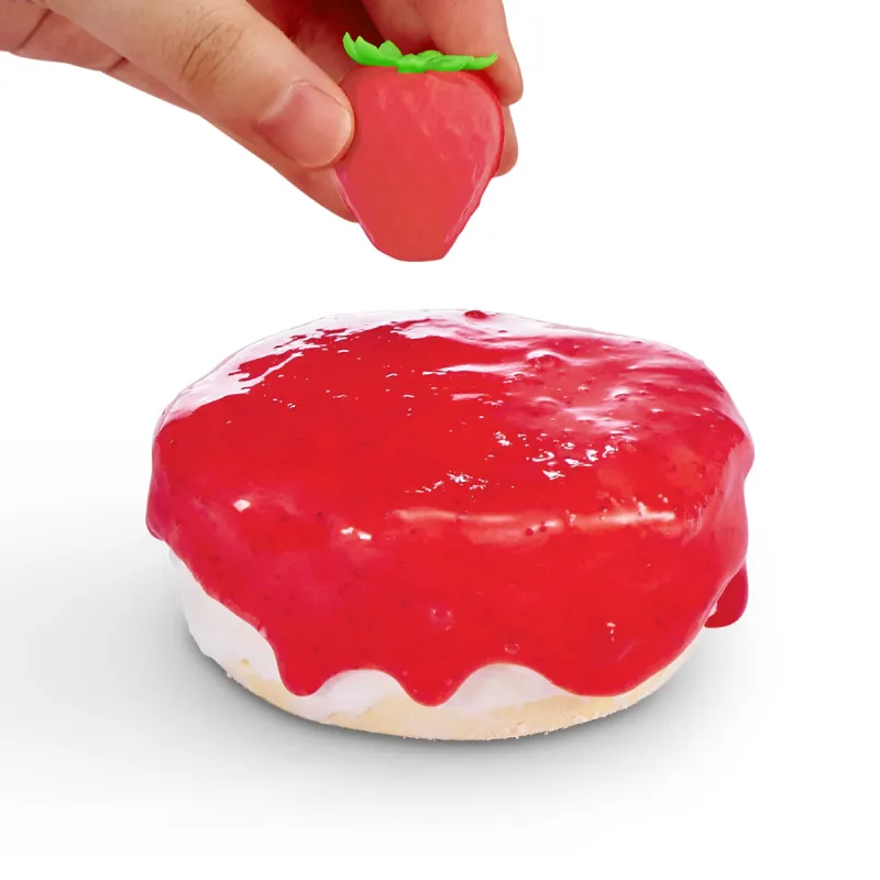 Ігровий набір зі слаймами Slime Mart серії Shopping Bag – Полуничний чизкейк