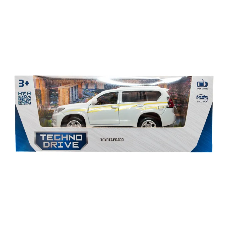 Автомодель - Toyota Prado (білий)
