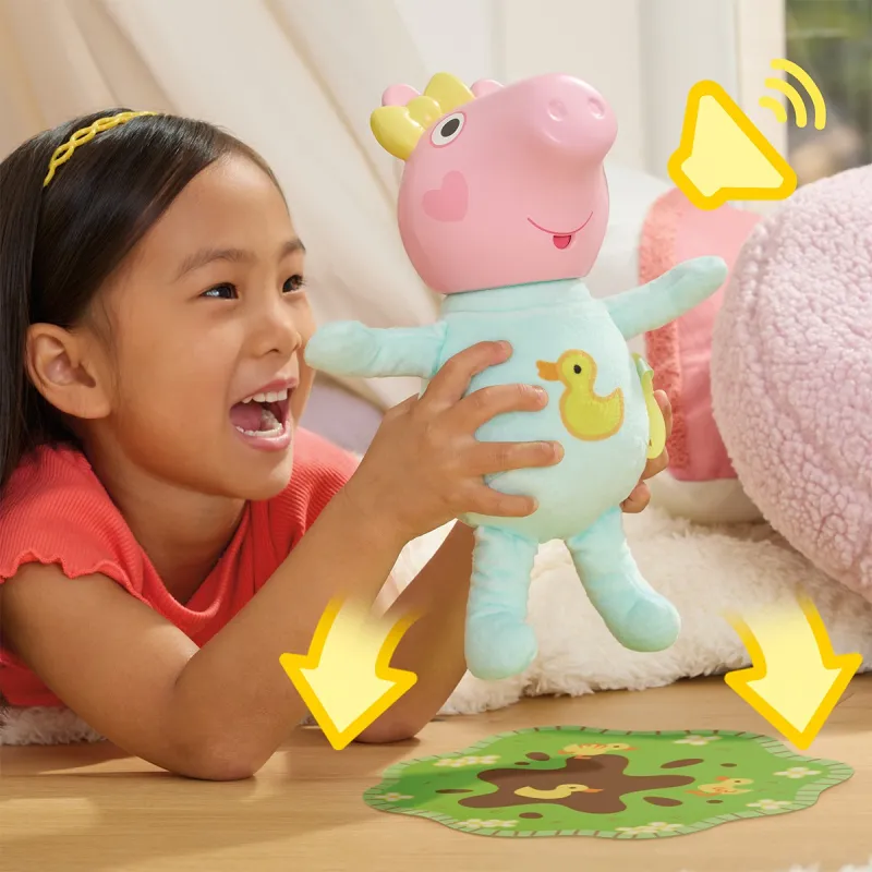 Інтерактивна іграшка Peppa – Крихітка Еві: хрюшки-обіймашки