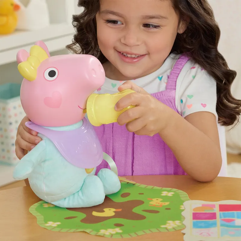 Інтерактивна іграшка Peppa – Крихітка Еві: хрюшки-обіймашки