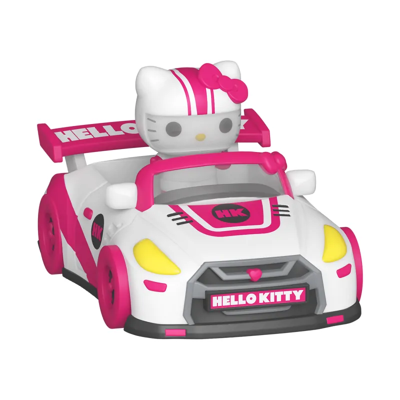 Набір фігурок Bitty POP! Rides серії Sanrio - Хелоу Кітті та перегоновий автомобіль