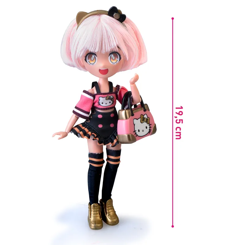 Ігровий набір 4SF Manga Dolls серії Hello Kitty – Золота Ролер Діва