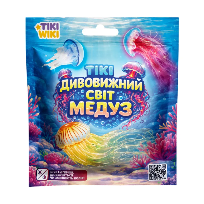 Стретч-іграшка у вигляді тварини Tiki Wiki – Тікі Дивовижний світ медуз