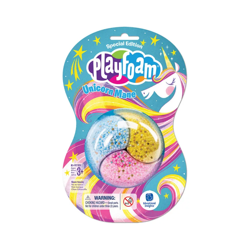 Набір кулькового пластиліну Educational Insights Playfoam® - Грива єдинорога