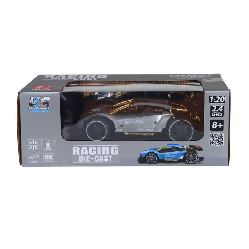 Автомобіль KS Drive на р/к - Extreme Racing (2,4 ГГц, сріблястий)