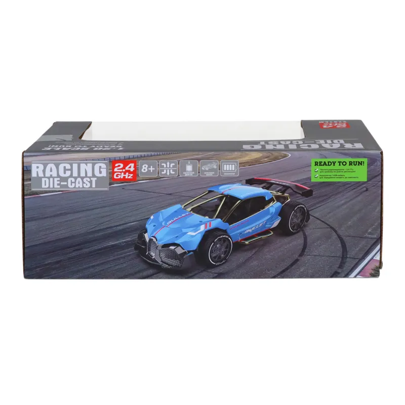 Автомобіль KS Drive на р/к - Extreme Racing (2,4 ГГц, сріблястий)