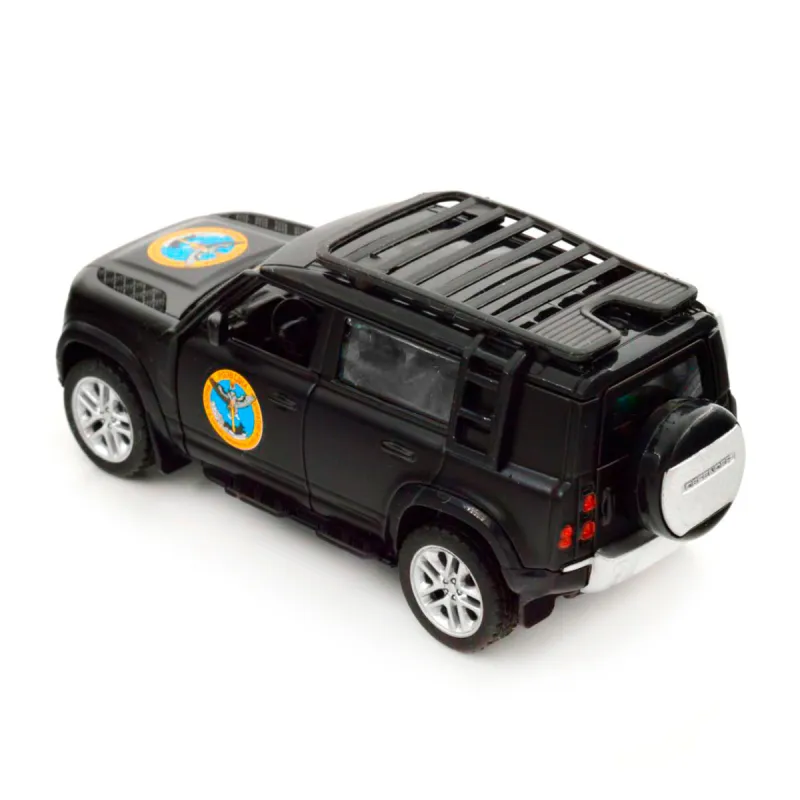 Автомодель серії Шеврони Героїв - Land Rover Defender 110 - ГУР МО