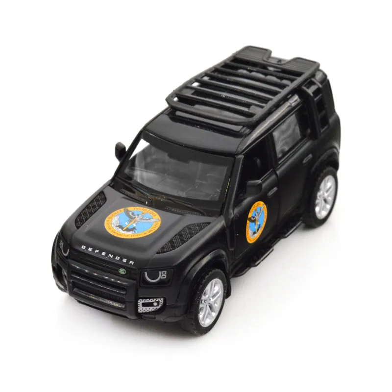 Автомодель серії Шеврони Героїв - Land Rover Defender 110 - ГУР МО