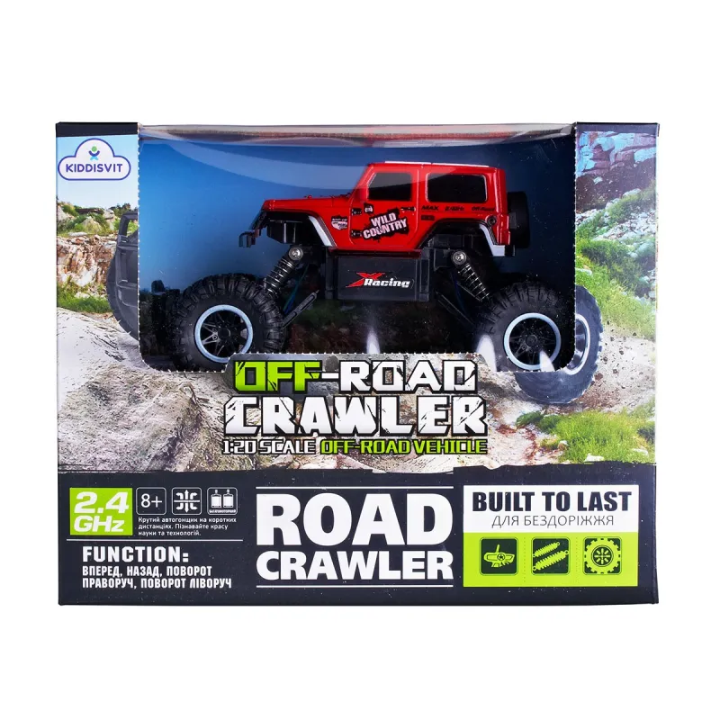 Автомобіль Off-Road Crawler З Р/К - Wild Country (Червоний)