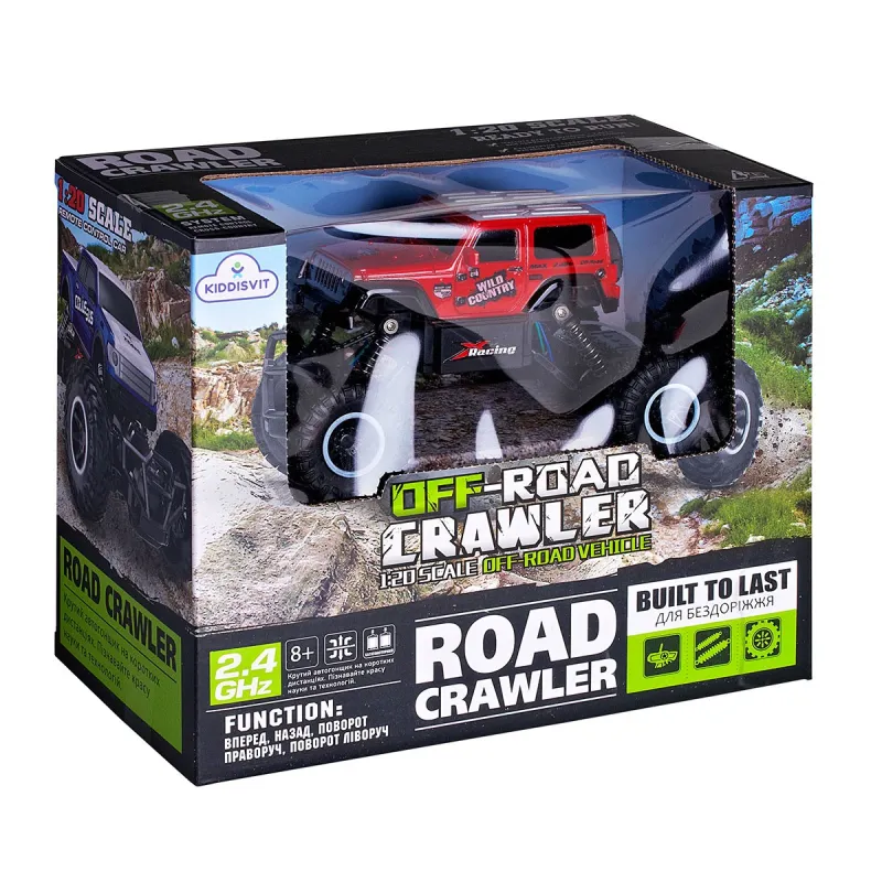 Автомобіль Off-Road Crawler З Р/К - Wild Country (Червоний)