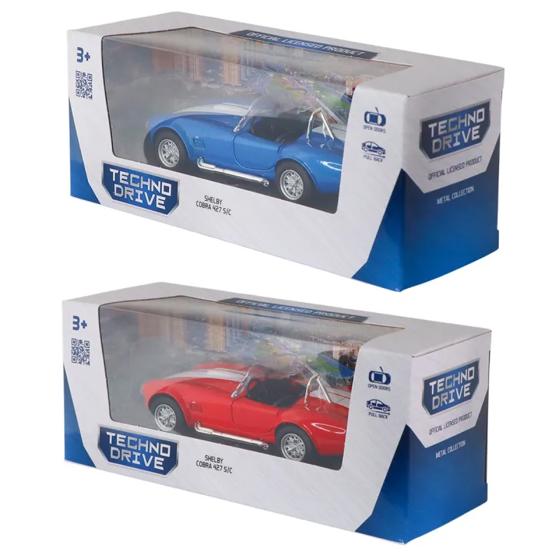 Автомодель – Shelby Cobra 427 SC 1965 (червоний, синій)