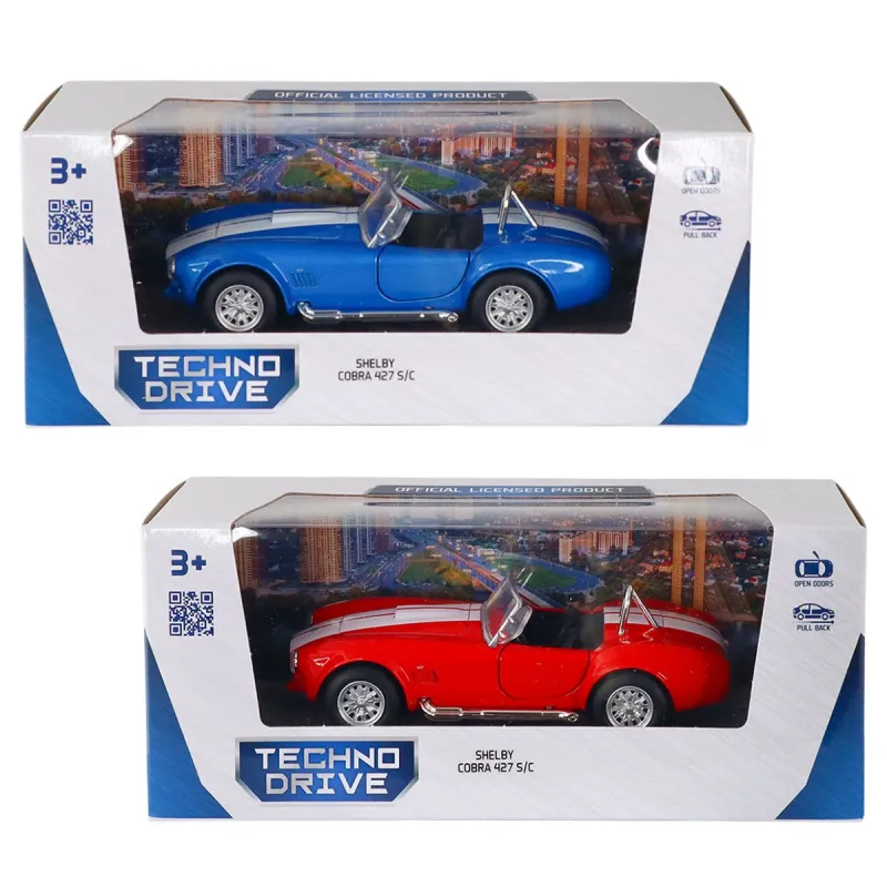 Автомодель – Shelby Cobra 427 SC 1965 (червоний, синій)