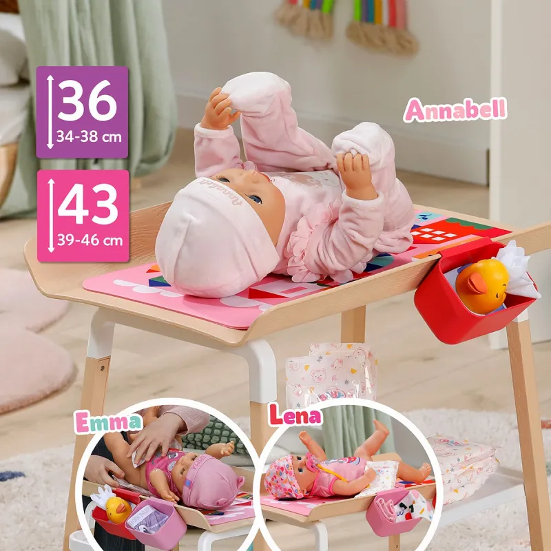 Пеленальний столик для ляльки Baby Born – Комфортний догляд