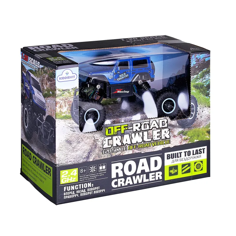 Автомобіль Off-Road Crawler З Р/К - Wild Country (Синій)