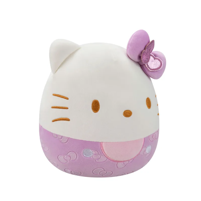 М'яка іграшка Squishmallows – Хелоу Кітті в пурпуровому (20 cm)