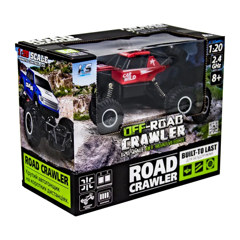 Автомобіль Off-Road Crawler З Р/К - Car Vs Wild (Червоний)