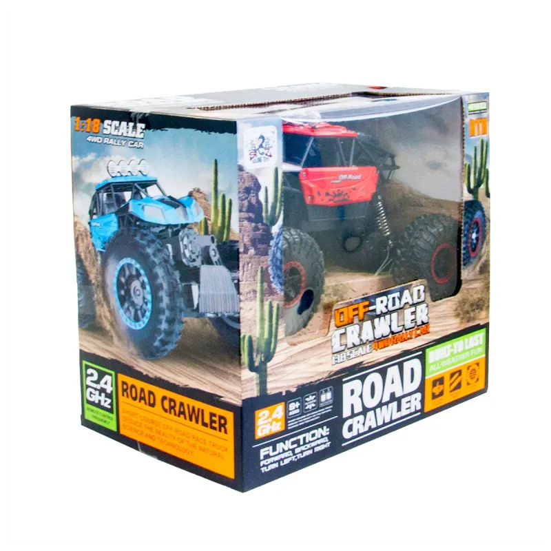 Автомобіль Off-Road Crawler З Р/К - Super Sport (Червоний, 1:18)