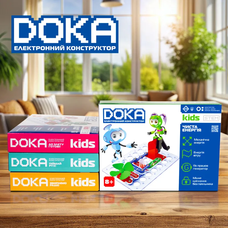 Конструктор електронний Doka Чиста енергія