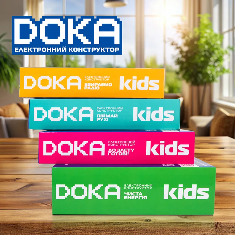 Конструктор електронний Doka Чиста енергія