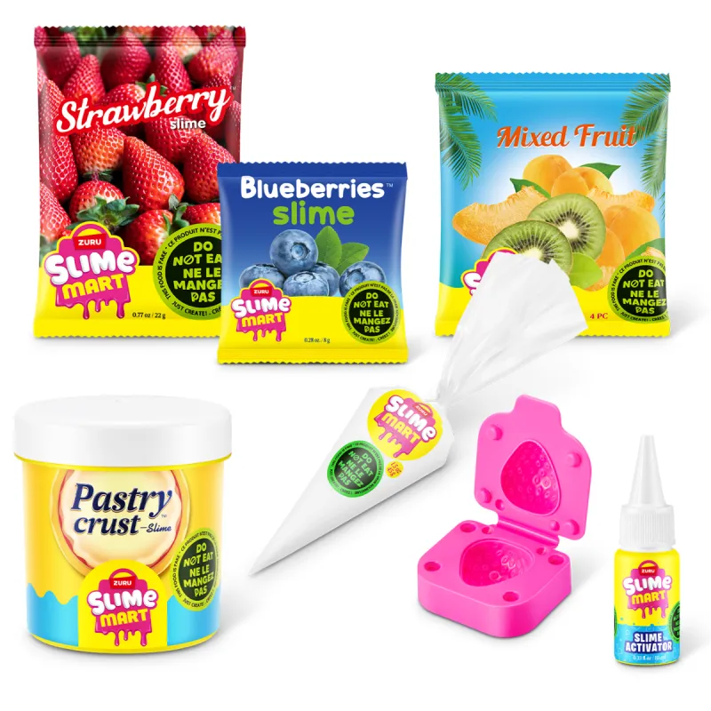 Ігровий набір зі слаймами Slime Mart серії Shopping Bag – Фруктовий тарт