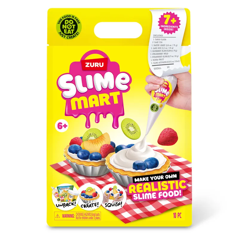 Ігровий набір зі слаймами Slime Mart серії Shopping Bag – Фруктовий тарт