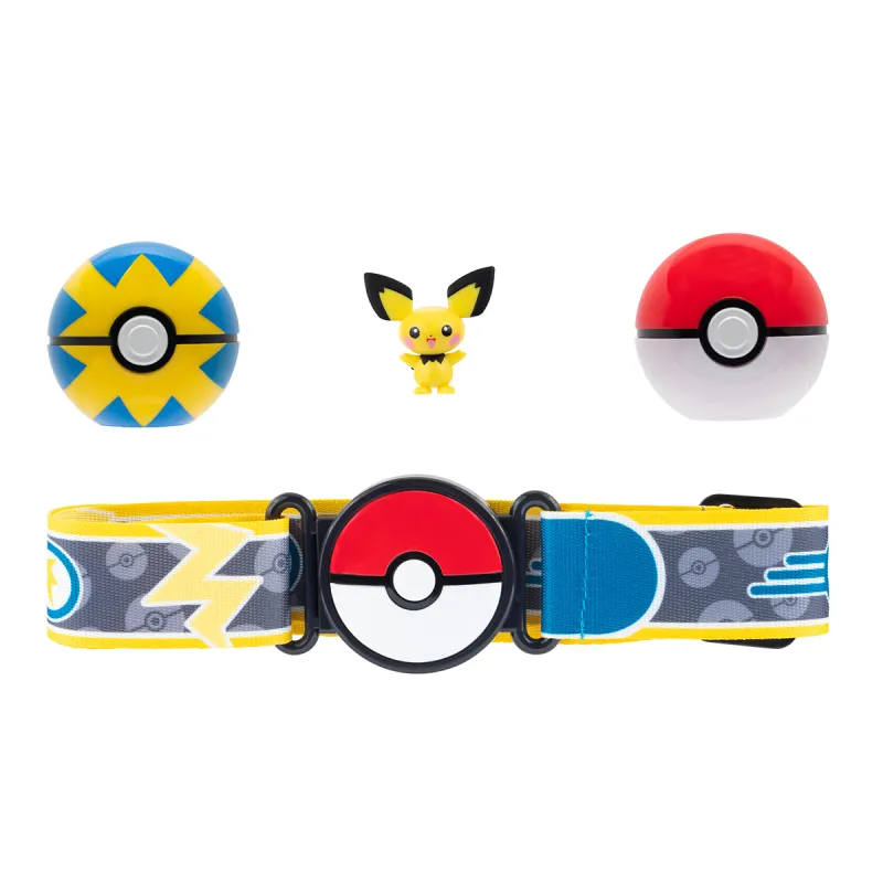 Ігровой набір Pokemon W15 - Пояс з покеболами Пічу