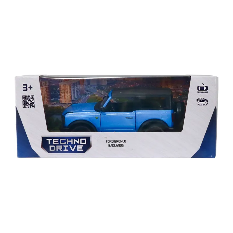 Автомодель – Ford Bronco Badlands (синій)
