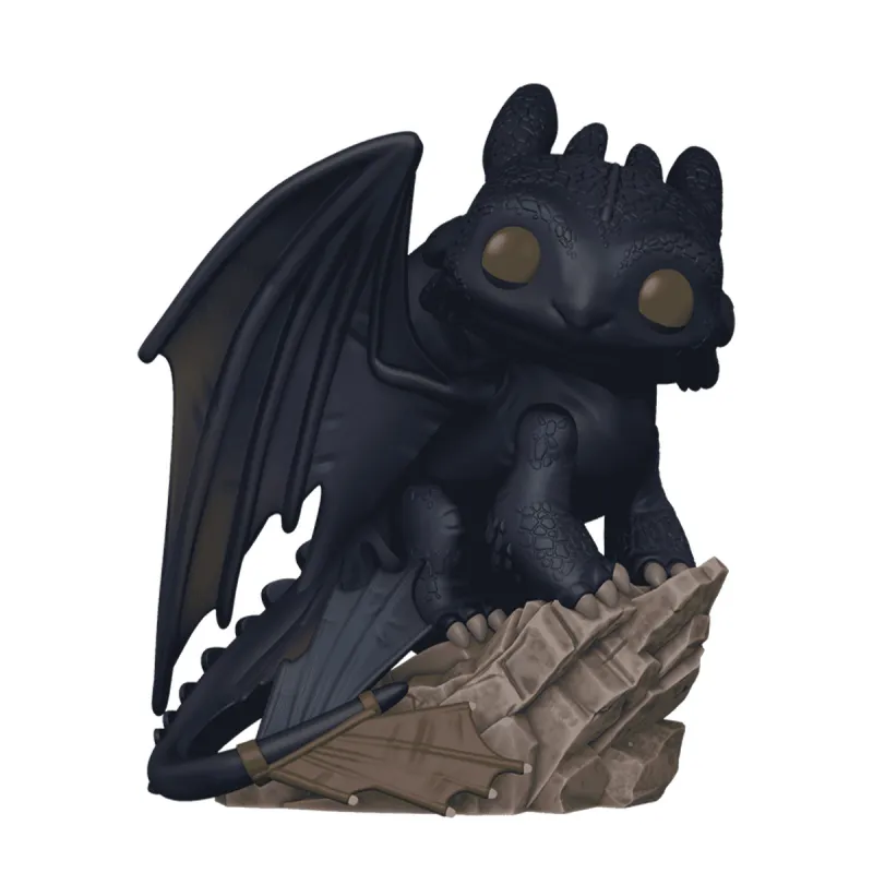 Ігрова фігурка Funko POP! серії Як приборкати дракона - Беззубик на скелі