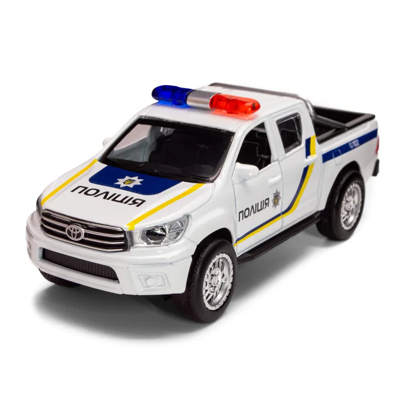 Автомодель - Toyota Hilux Поліція (білий)