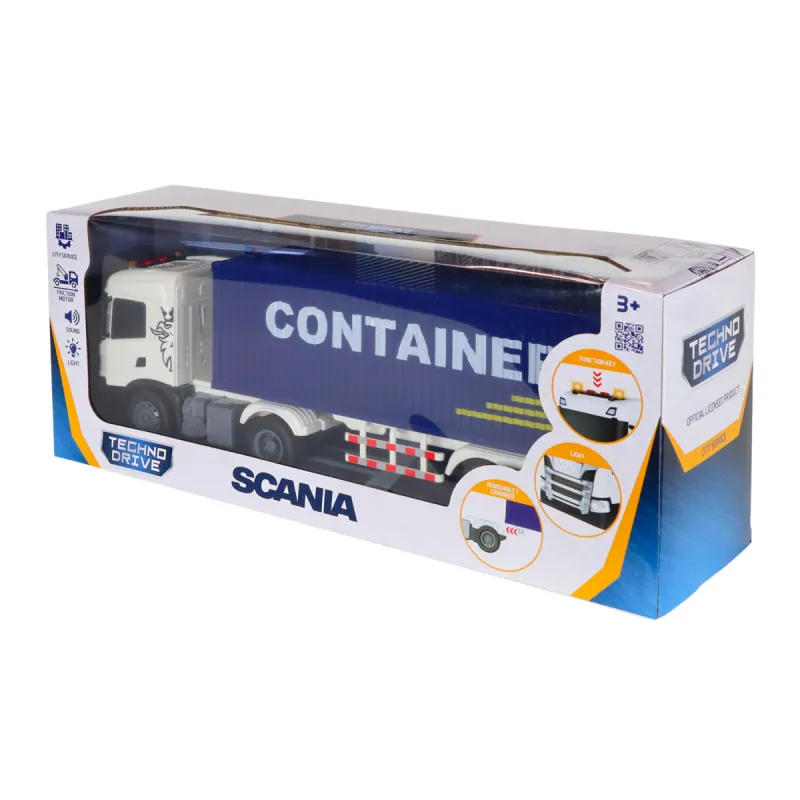 Автомодель серії LargeTruck – Фура Scania (світло, звук)