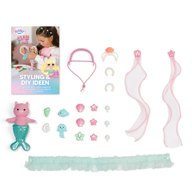 Лялька Baby Born серії Glam Up – Русалонька Спаркл (28 см)